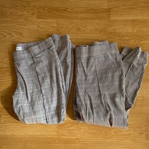 Two pair old Navy Stevie pants size large